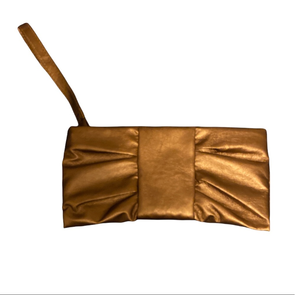 Pixi Beauty Cosmetics - Bronze Wristlet Clutch